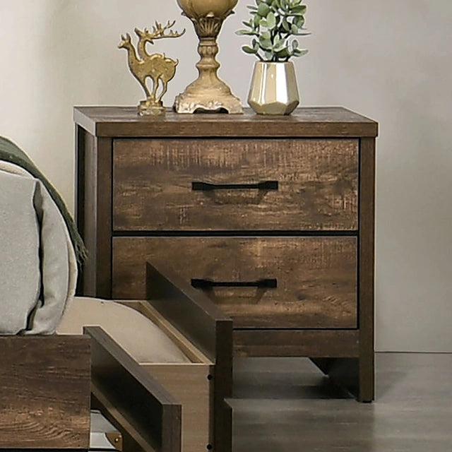 DUCKWORTH Night Stand, Light Walnut