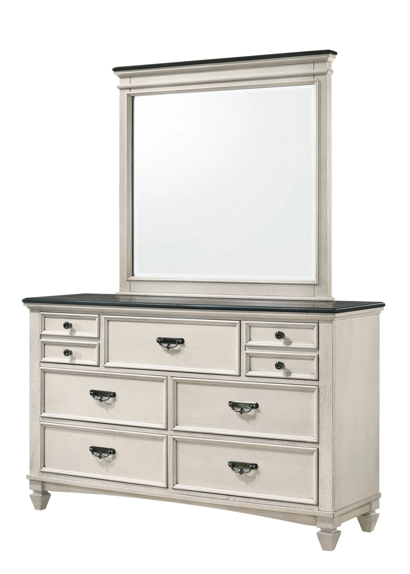 Crown Mark Sawyer Dresser in Two-Toned image