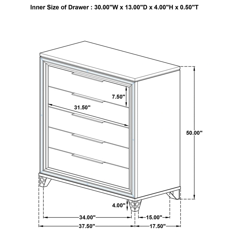 Marmore Chest of Drawers
